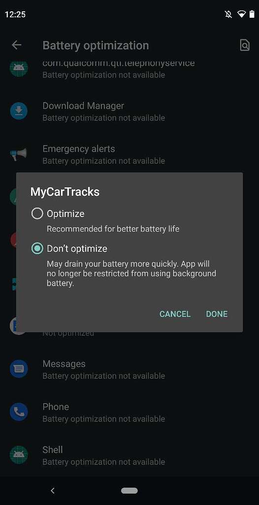 Fix recording issues in Android 11 - FAQ - MyCarTracks Community
